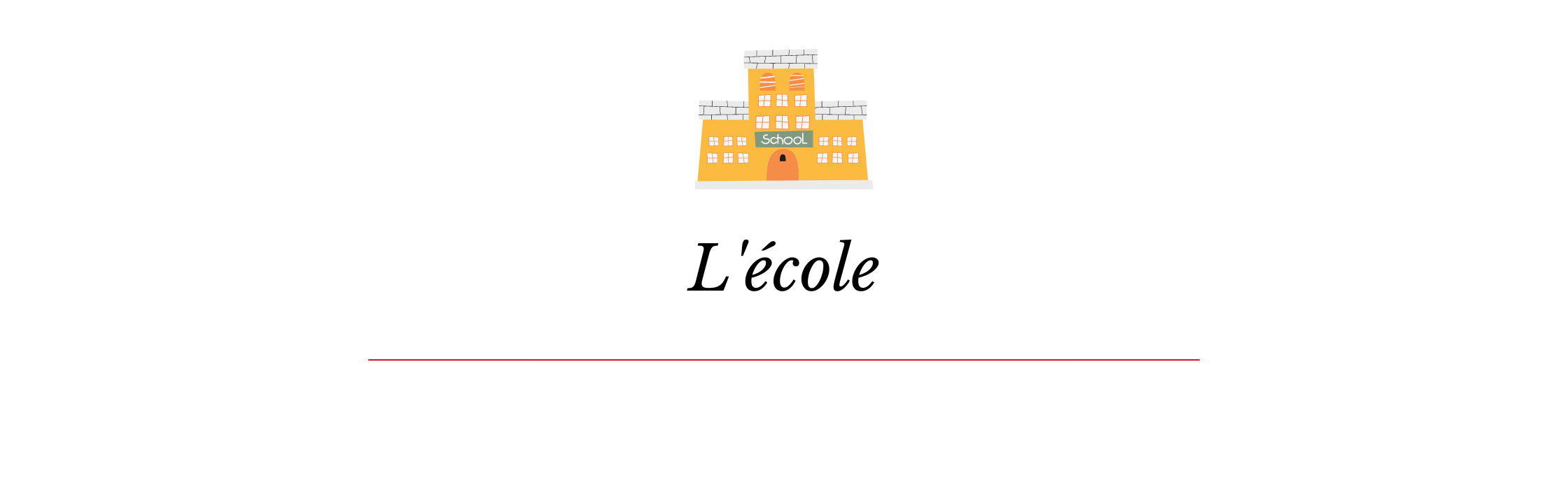 L'école