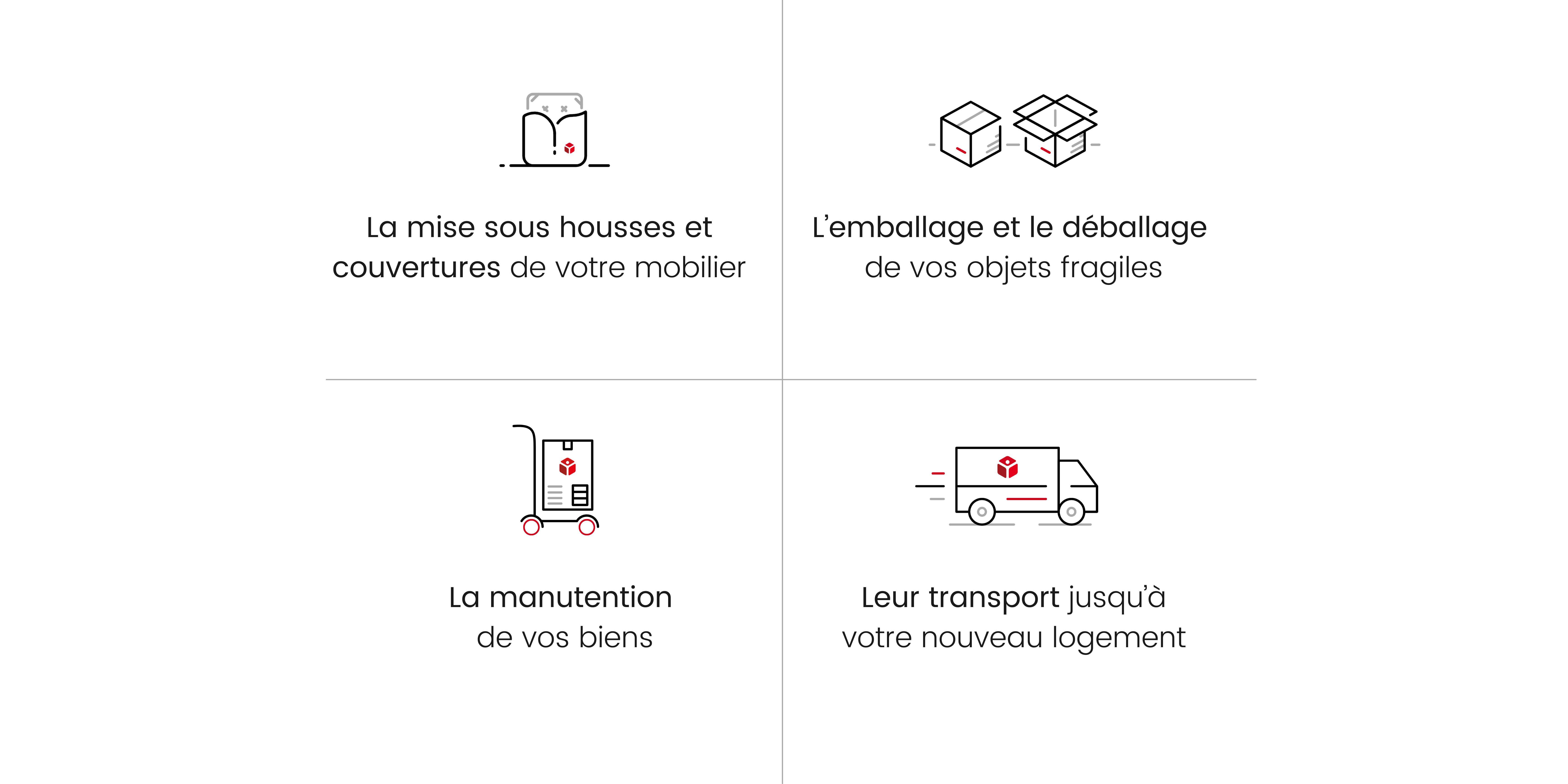 Offres et services pour militaire déménagement