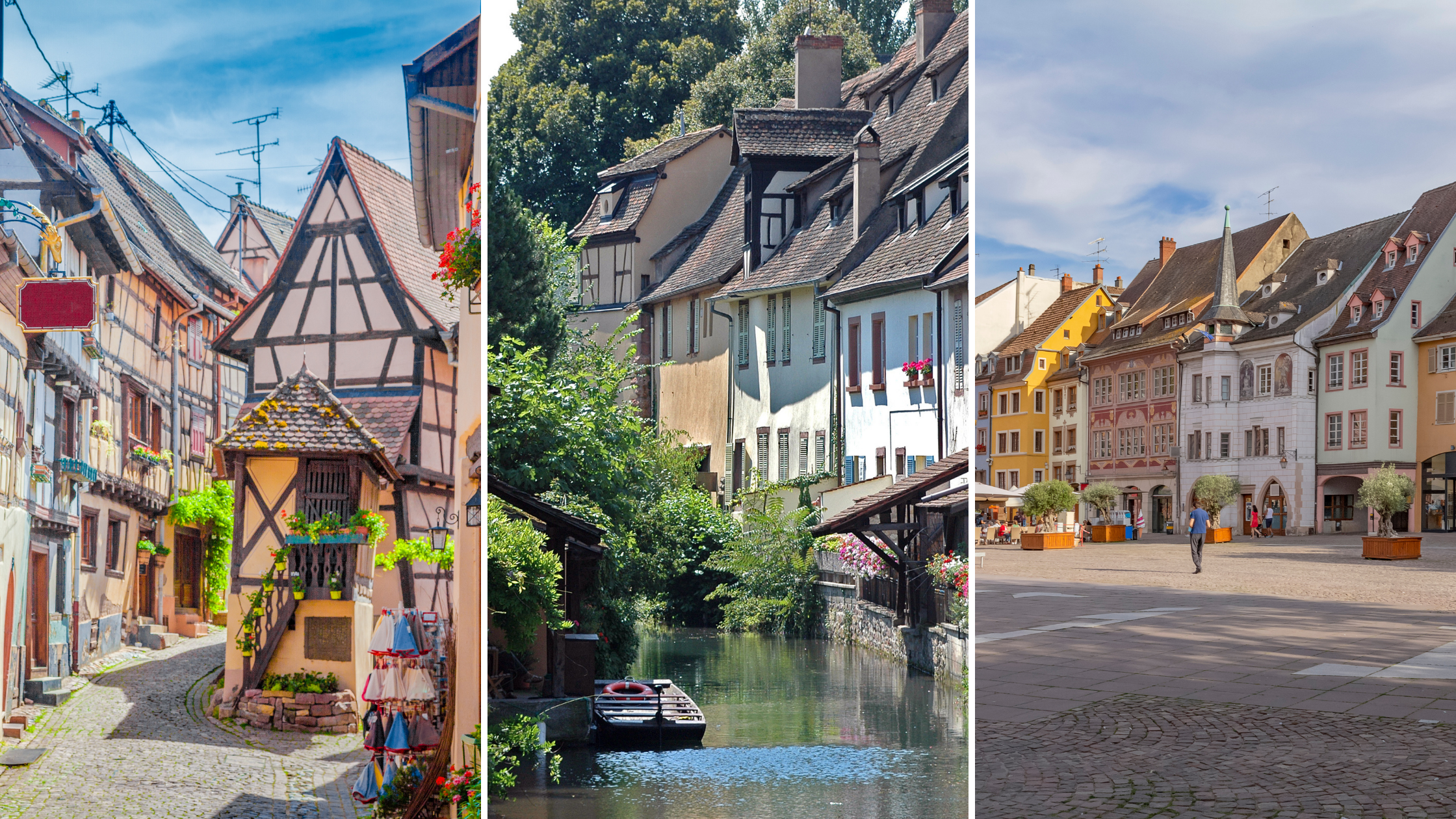 Strasbourg, Colmar, Mulhouse